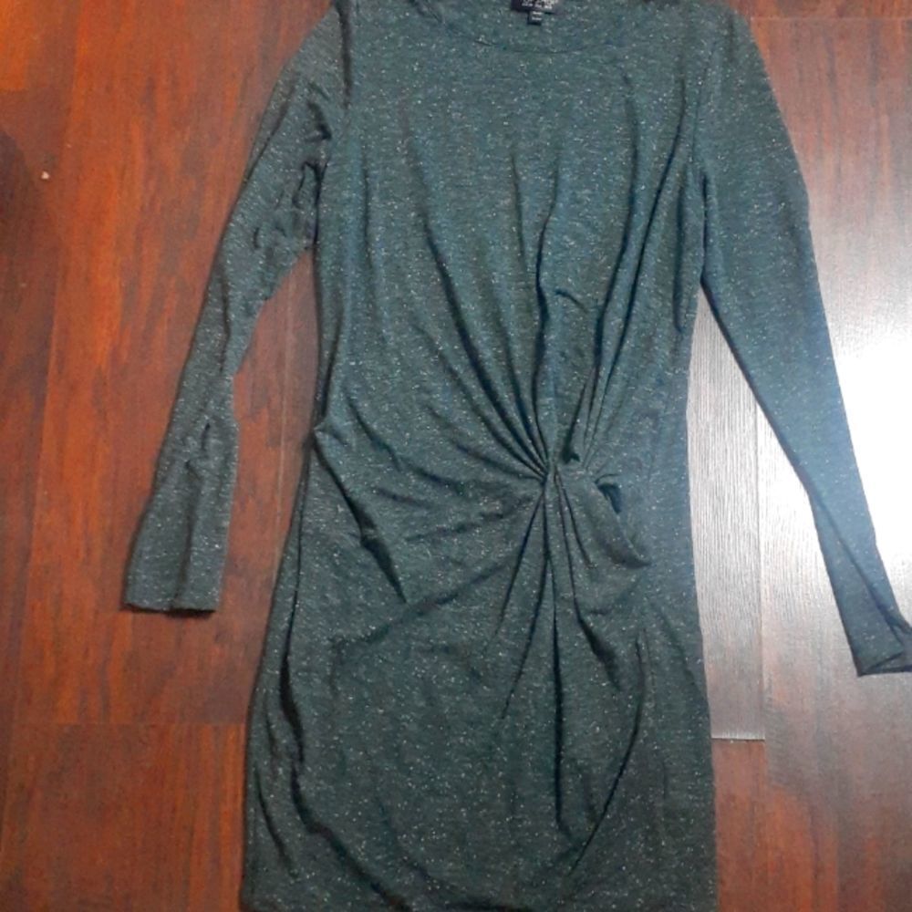 Topshop size 6 heathergreen dress